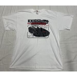 Vintage Knight Nationals Promo T Shirt Ohio 2004 Fruit Of The Loom